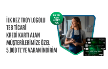 İlk Kez Ticari Kredi Kartına Başvuran Müşteriler 5.000 TL'ye varan indirim kazanıyor! 